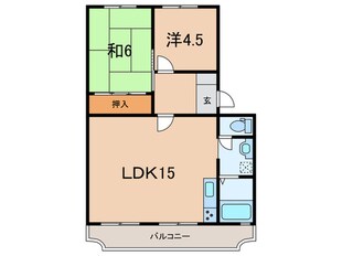 メゾン北鈴の物件間取画像